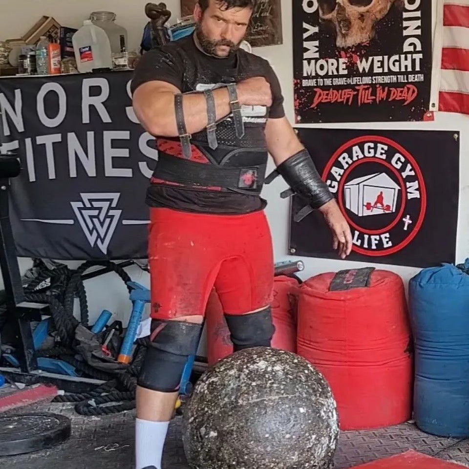 Garage Gym Life Banner 2'x3'