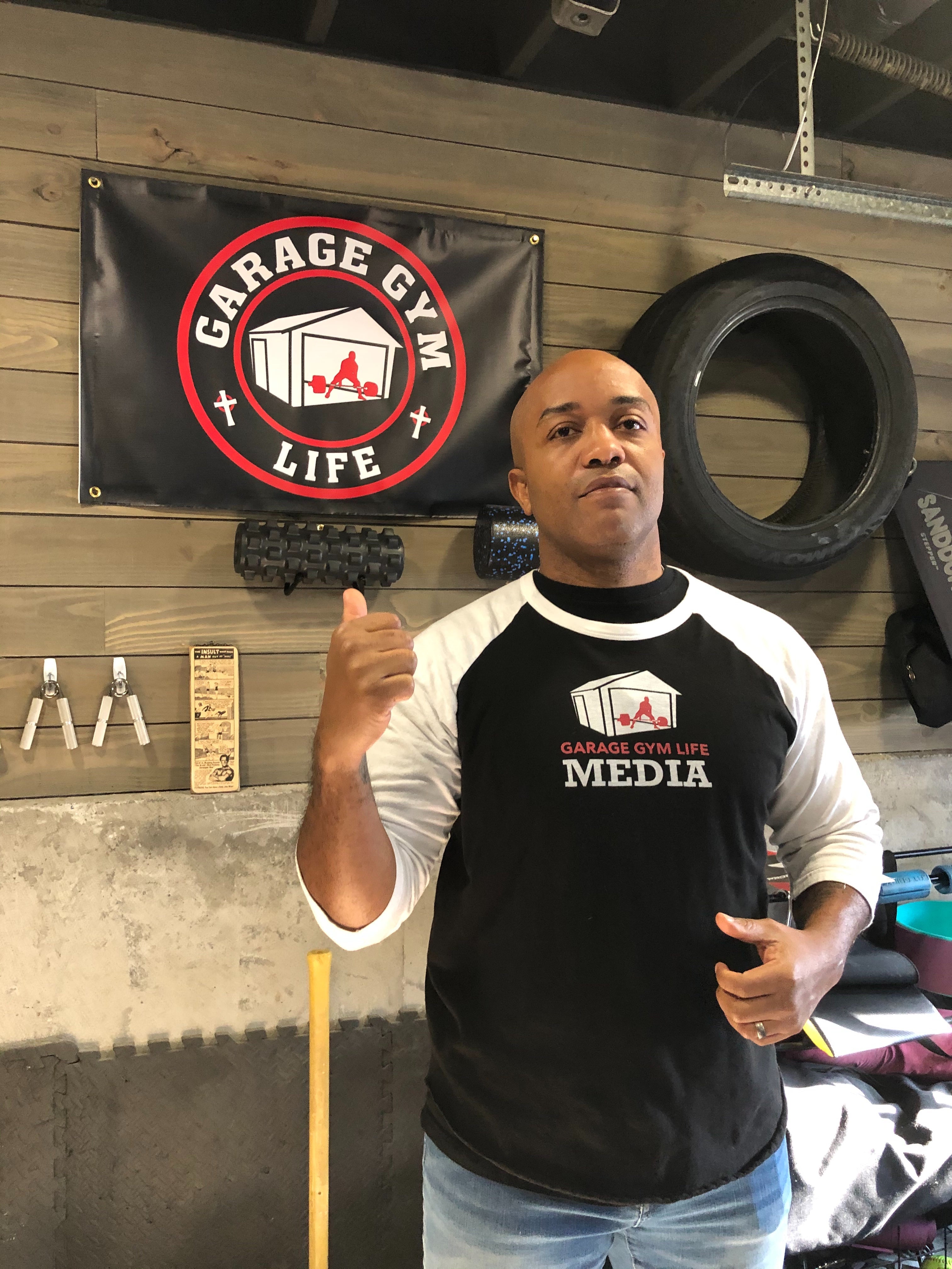 Garage Gym Life Banner 2'x3'