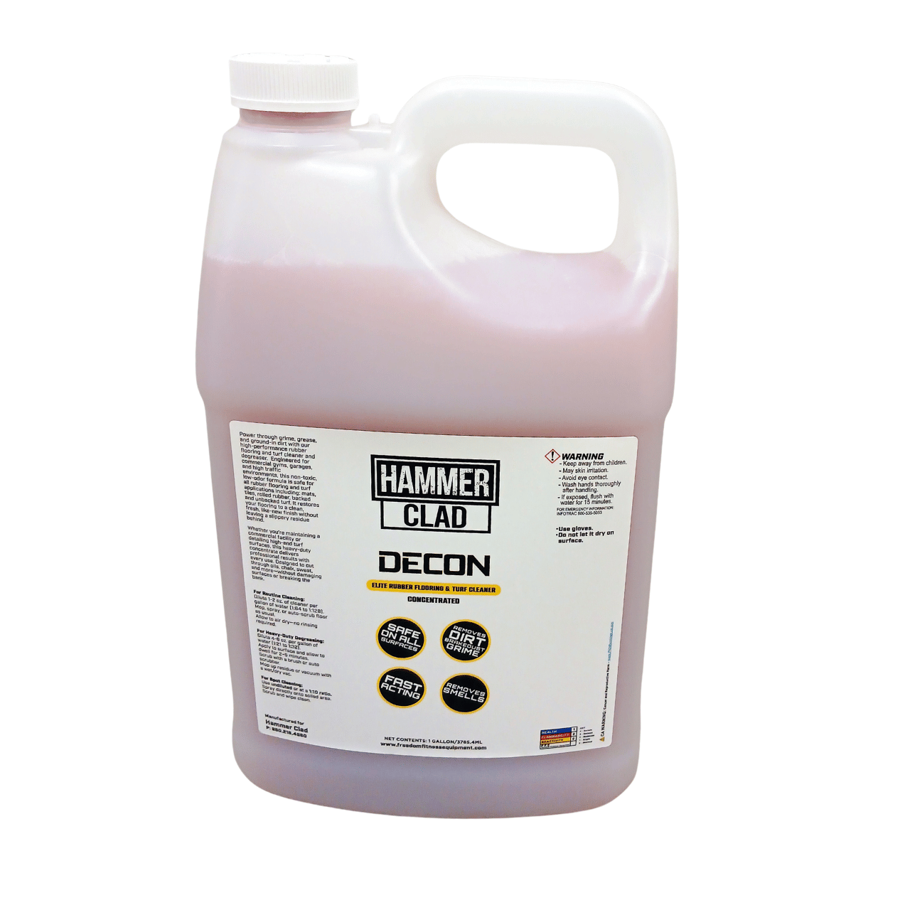 Hammer Clad DECON – 1 Gallon Concentrate