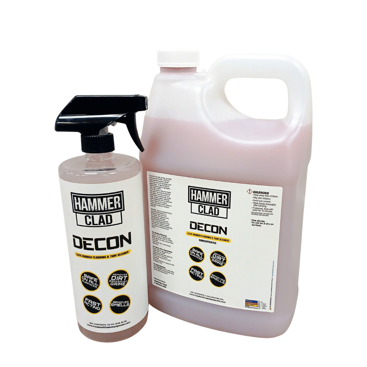 Hammer Clad DECON – Ready-to-Use Spray Bottle