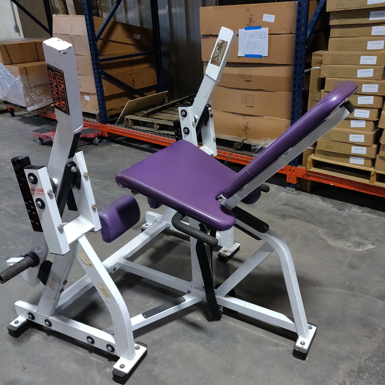 Hammer Strength Leg Extension Plate Loaded