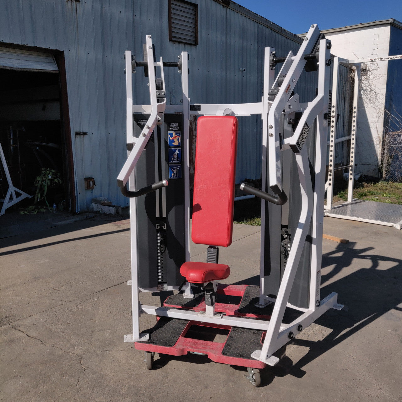 Hammer Strength MTS Incline Press Selectorized