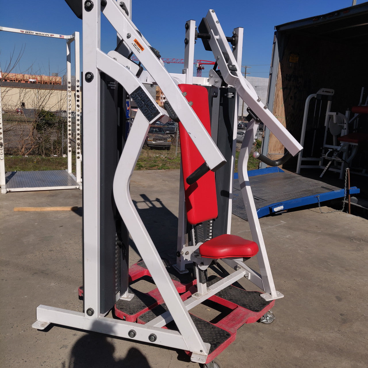 Hammer Strength MTS Incline Press Selectorized