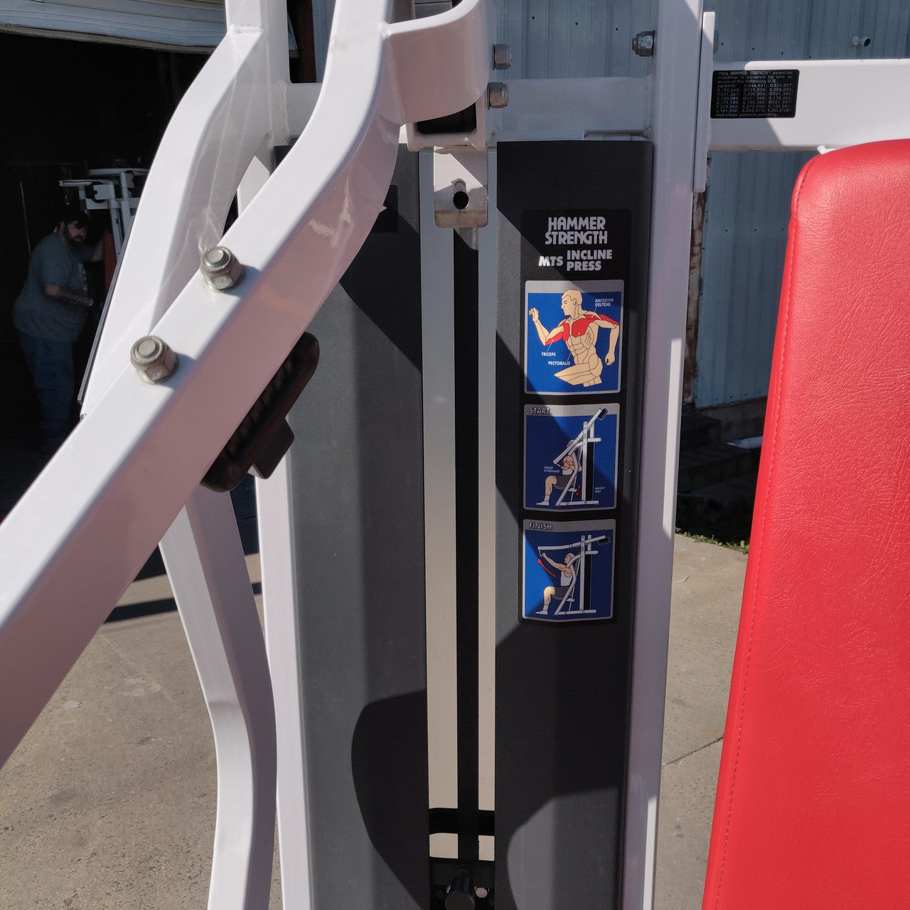 Hammer Strength MTS Incline Press Selectorized