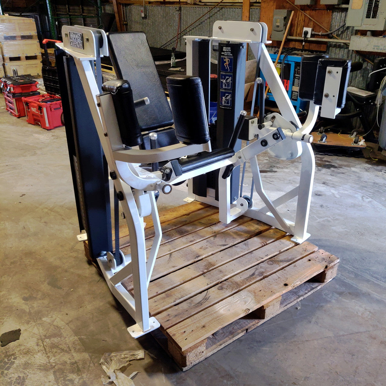 Hammer Strength MTS Seated Leg Curl Iso Lateral