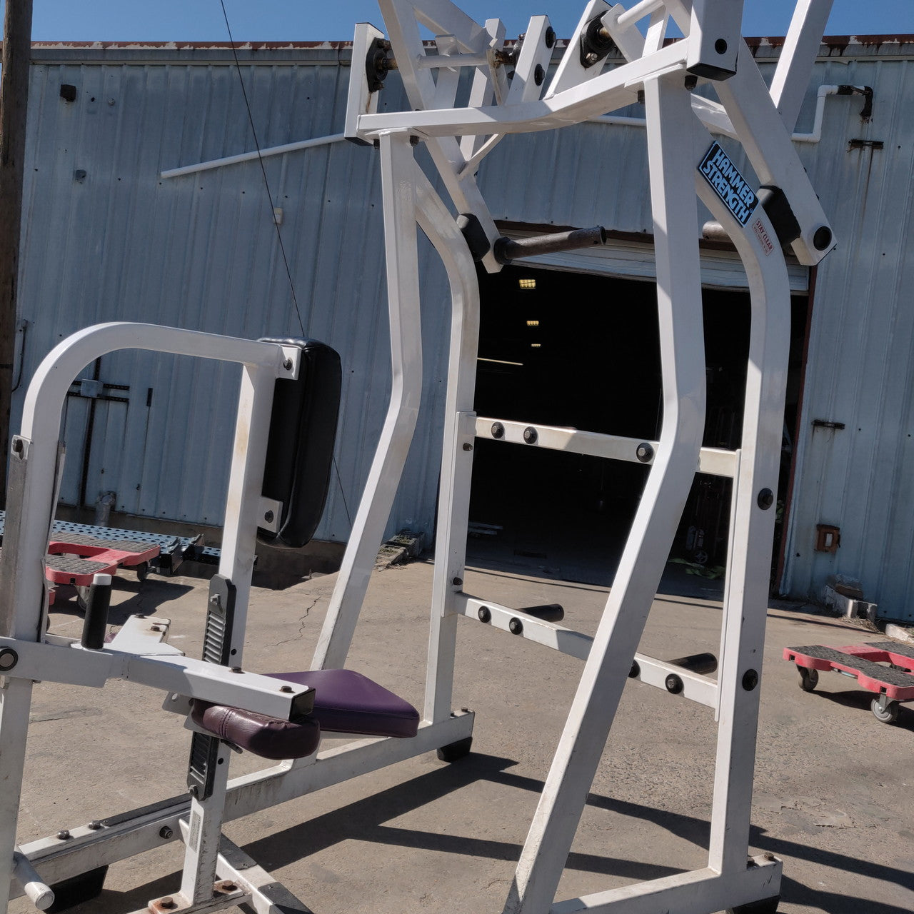 Hammer Strength Plate Loaded Iso-Lateral High Row