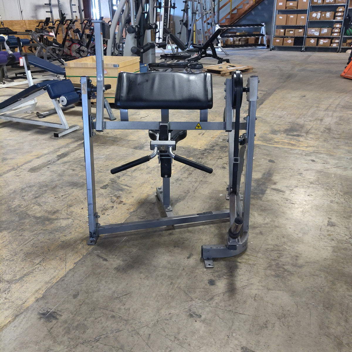 Hammer Strength Plate Loaded Seated Bicep Curl