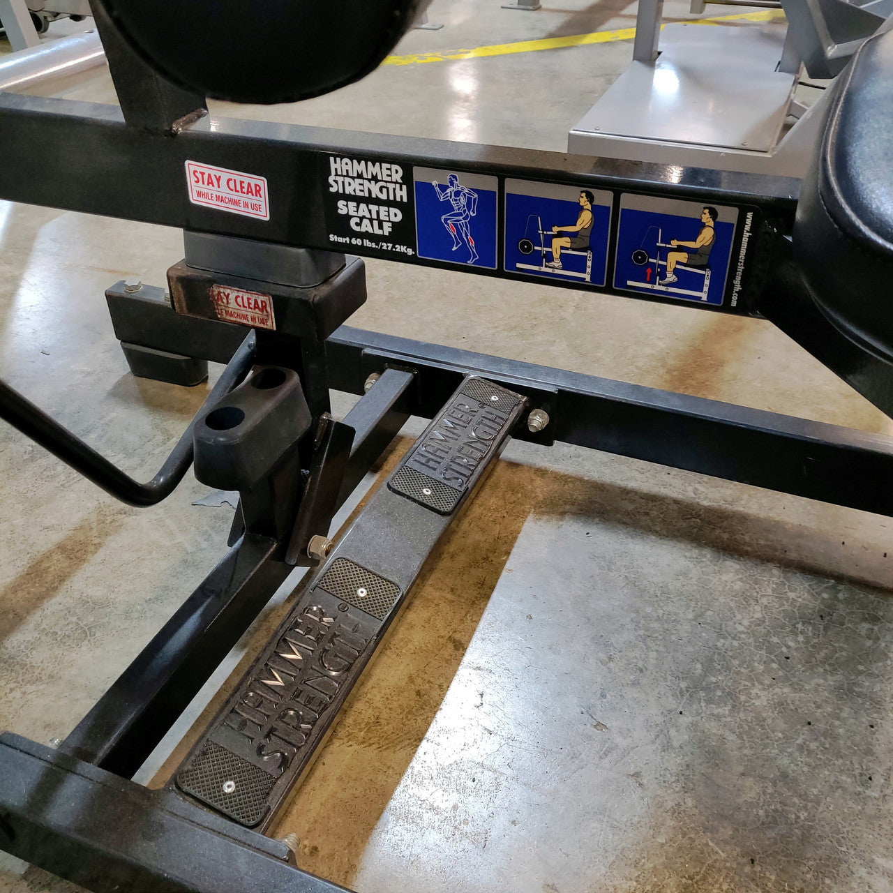 Hammer Strength Plate-Loaded Seated Calf Raise