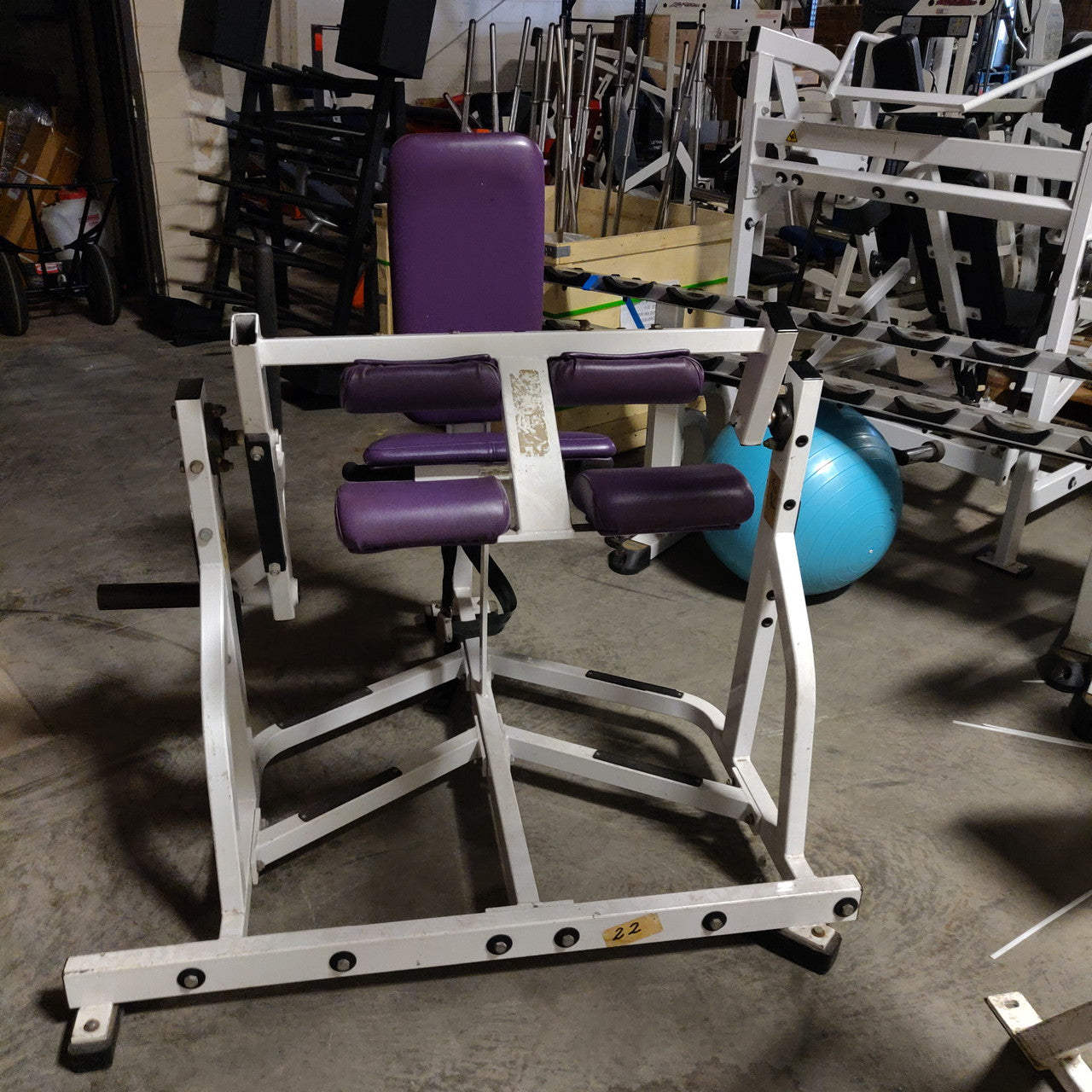 Hammer Strength Plate loaded Seated Leg Curl