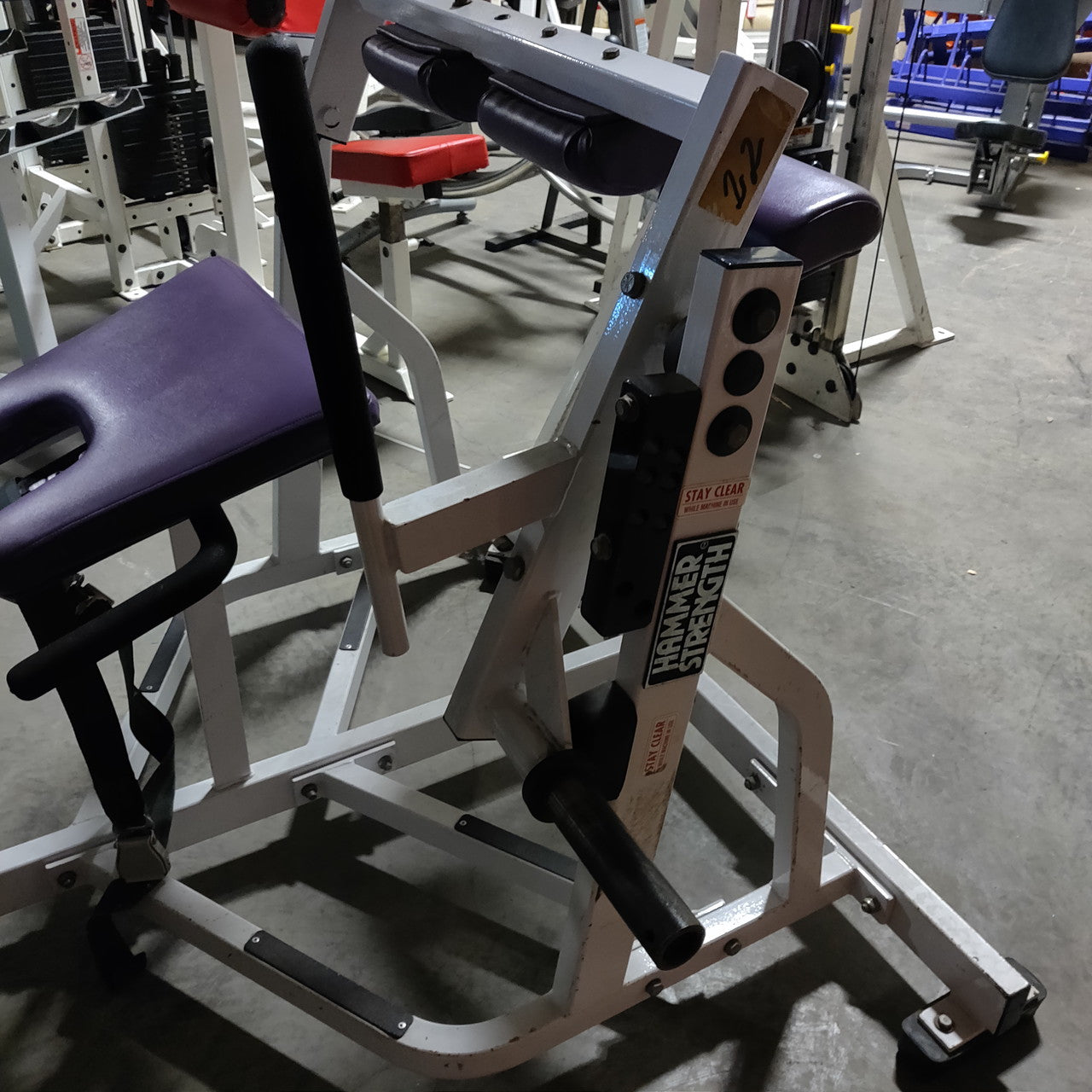 Hammer Strength Plate loaded Seated Leg Curl