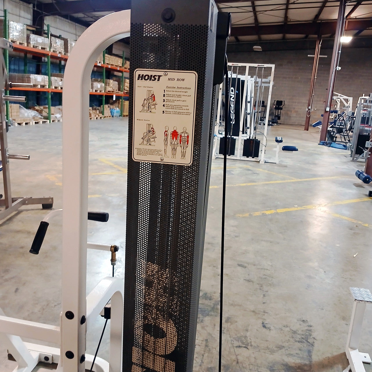 Hoist Selectorized Mid Row