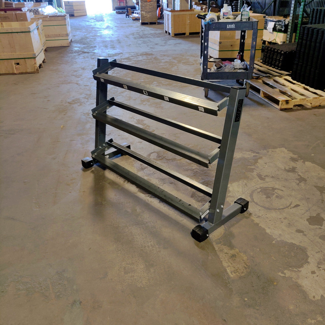 Hudson Steel 3 Tier Dumbbell Rack