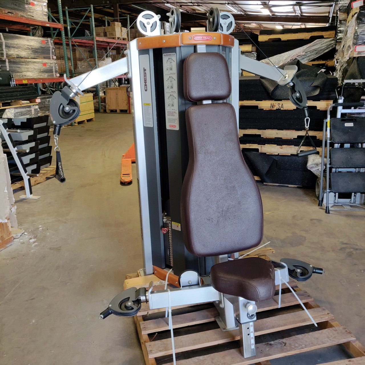 Humansport Chest Shoulder Press Machine