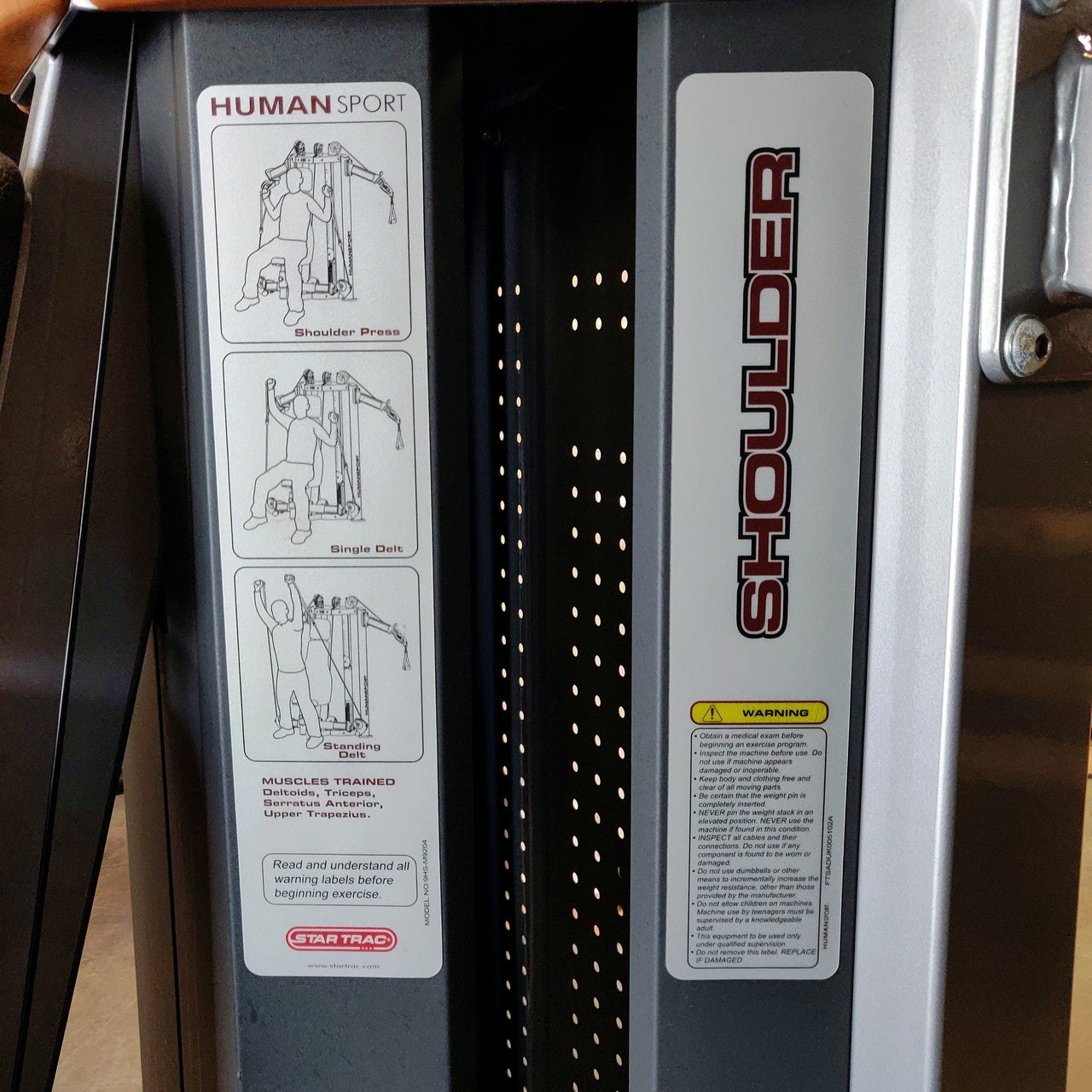 Humansport Chest Shoulder Press Machine