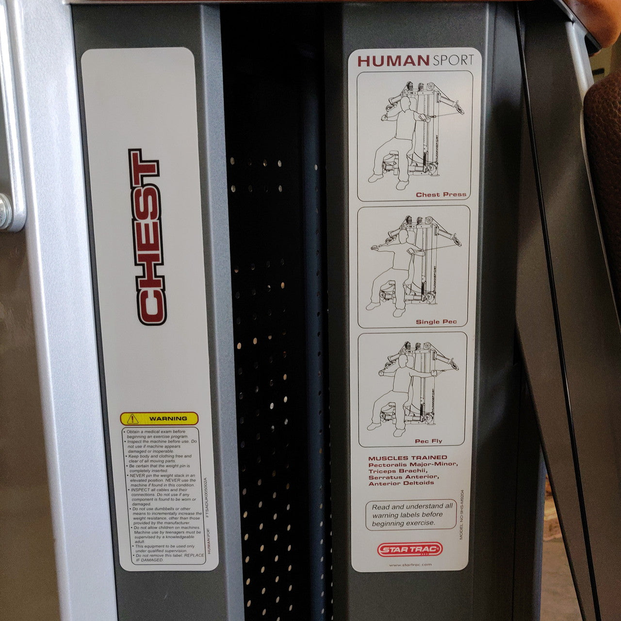 Humansport Chest Shoulder Press Machine