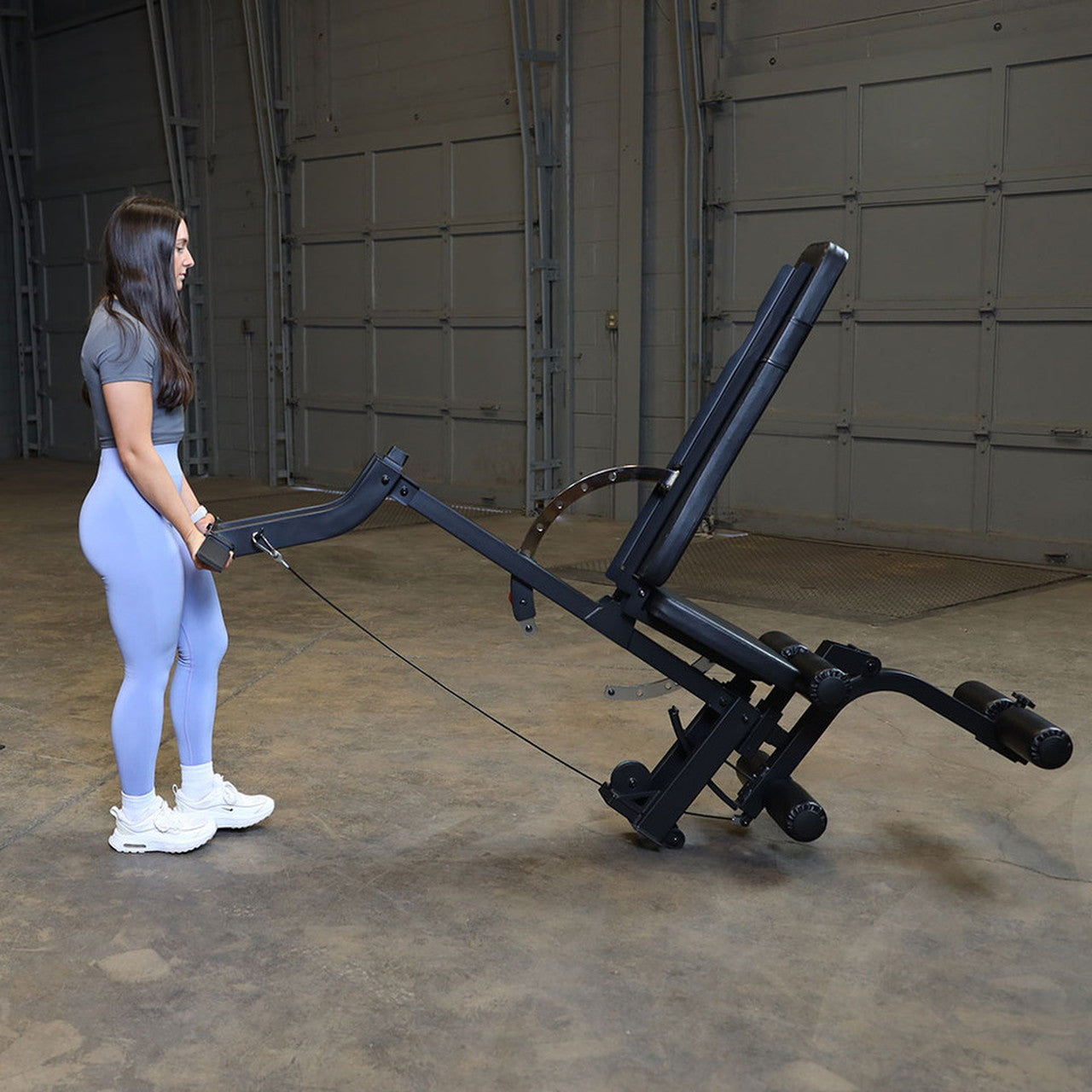 NEW Body-Solid GLEG Adjustable Bench w/ Cabled Leg Developer