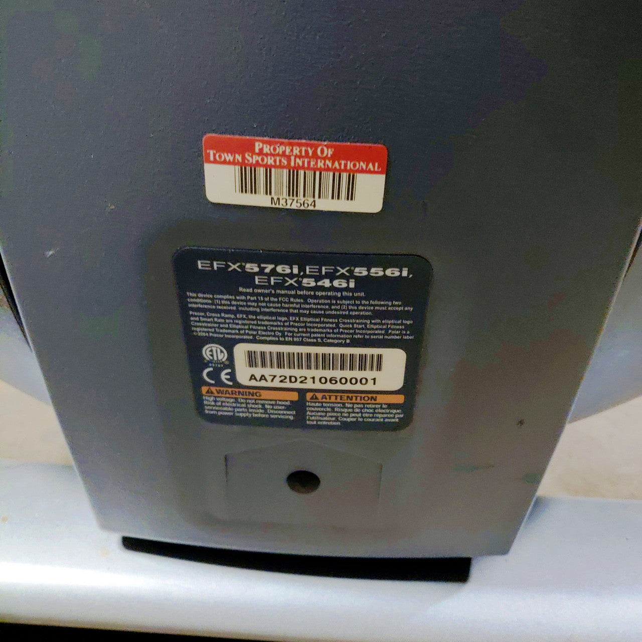 Precor EFX 556i Elliptical Cross-Trainer