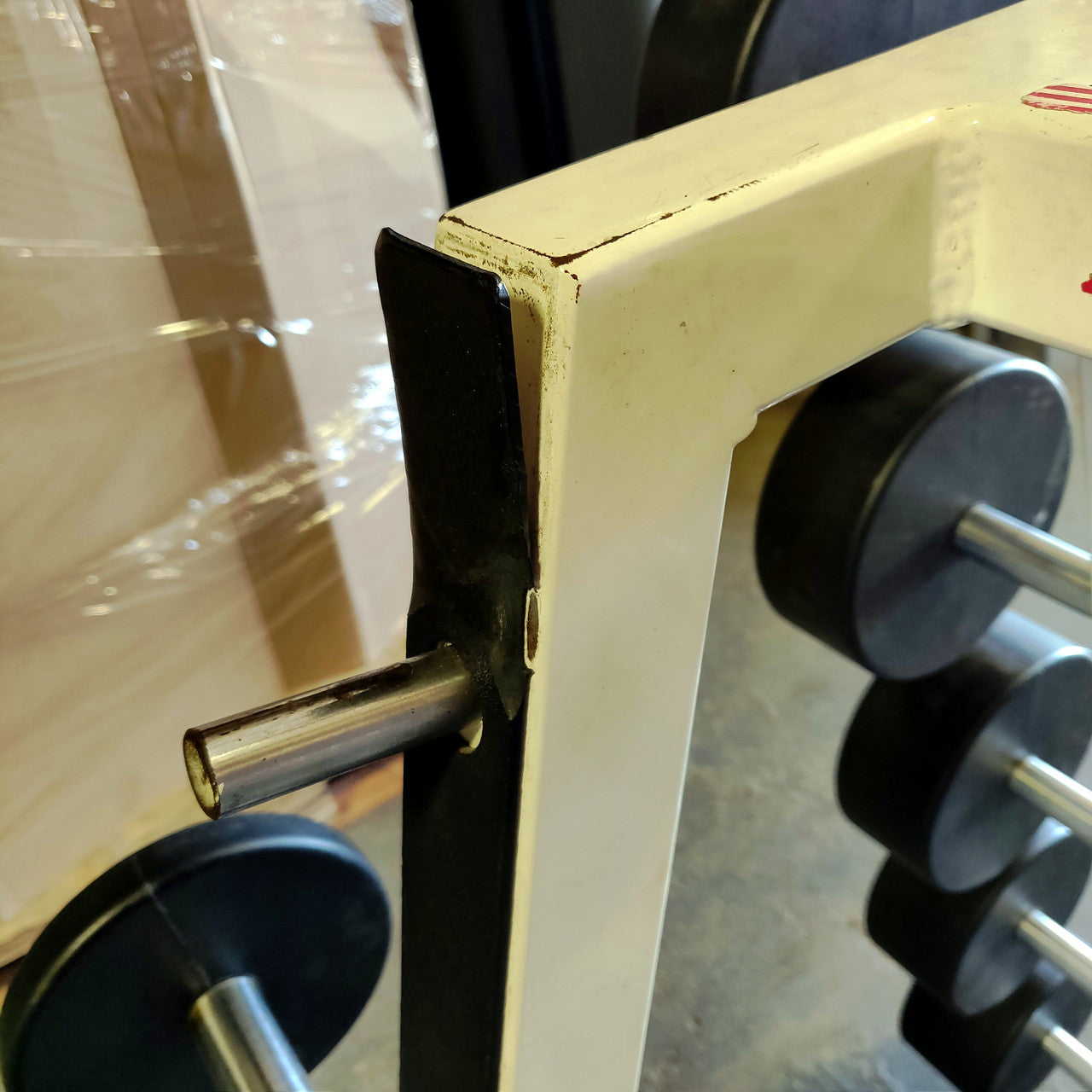 Fixed Barbell Set with Body Masters Rack 540lb