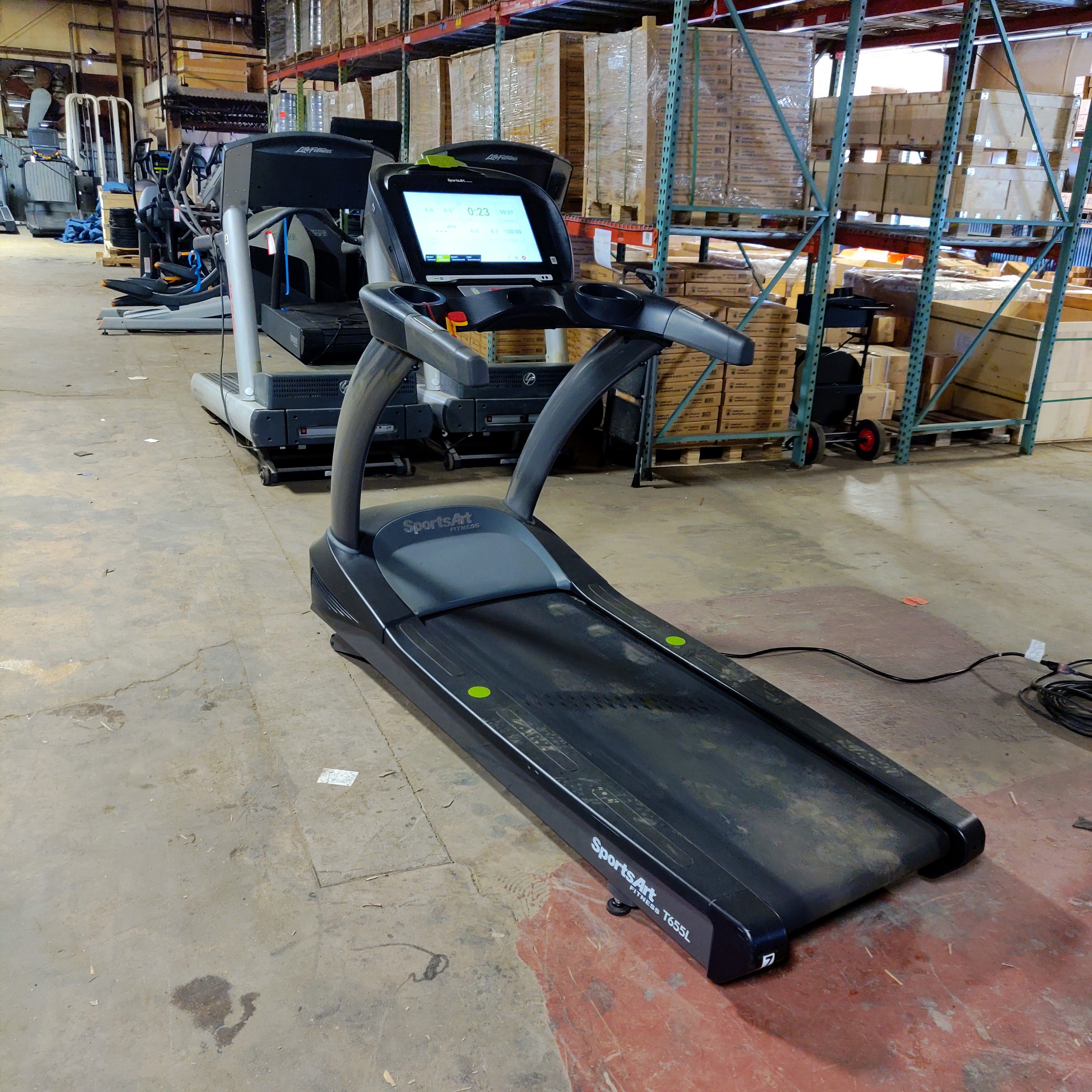 SportsArt T655L Treadmill with the Immersive SENZA Console