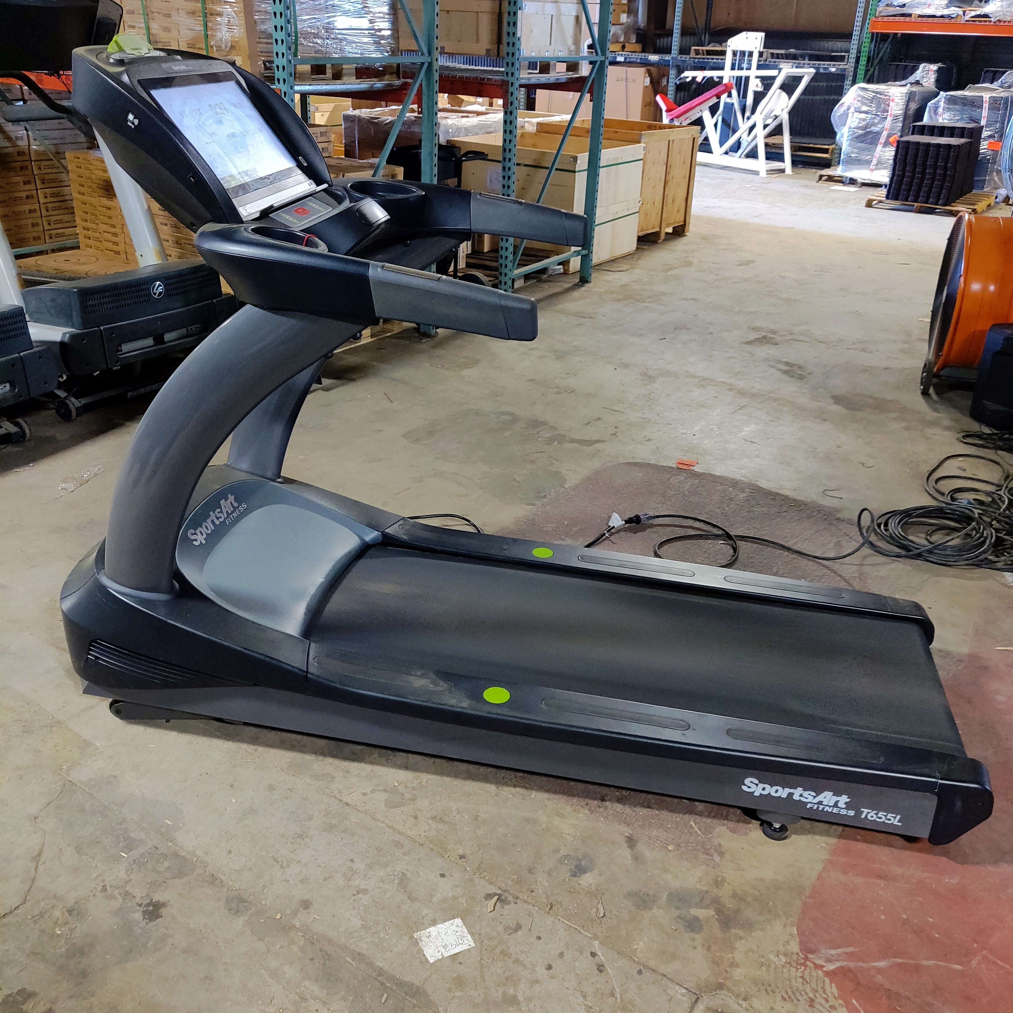 SportsArt T655L Treadmill with the Immersive SENZA Console