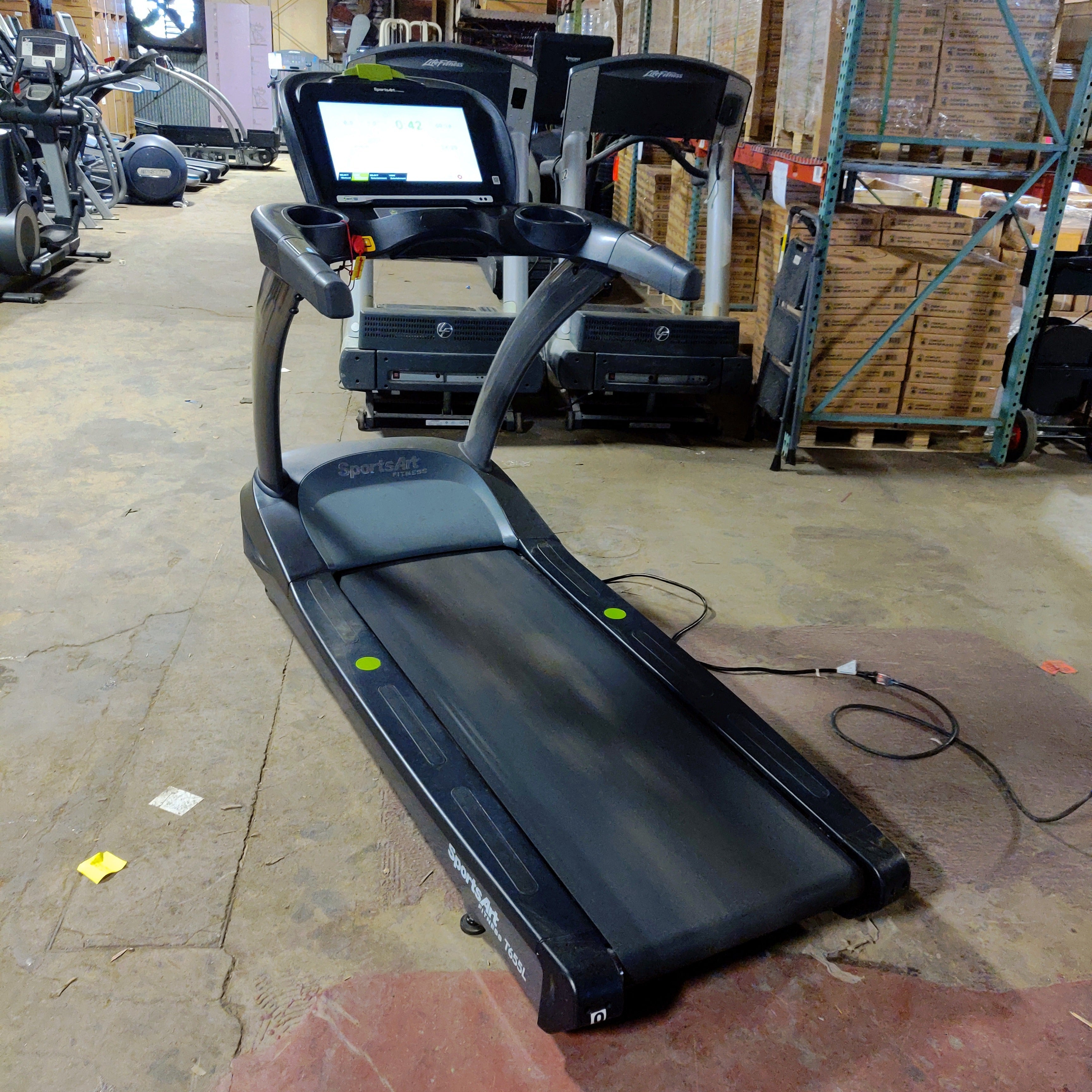SportsArt T655L Treadmill with the Immersive SENZA Console