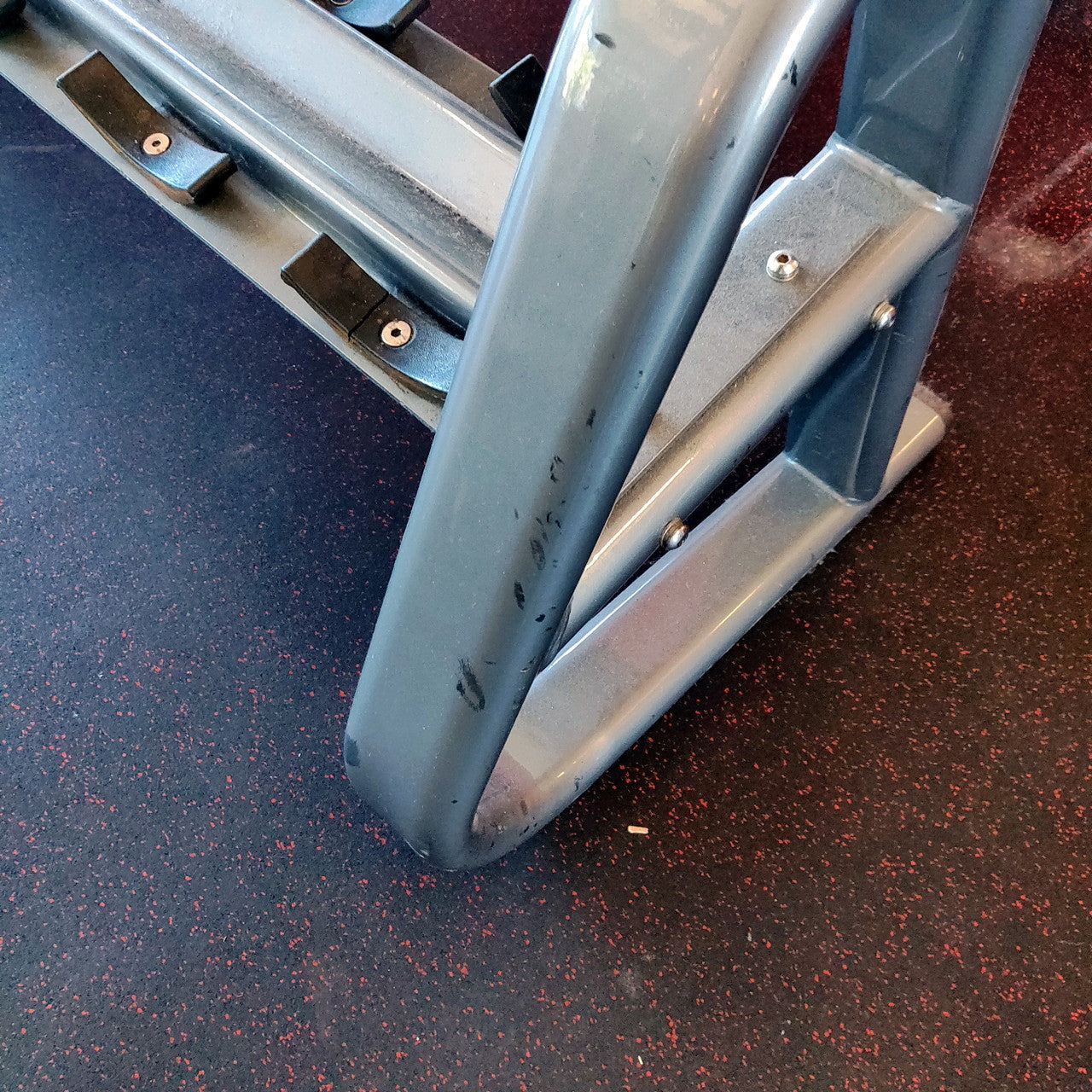 Pro-Style GP Urethane Dumbbell Set (5lb-100lb) with Matrix Twin 2-Tier Racks