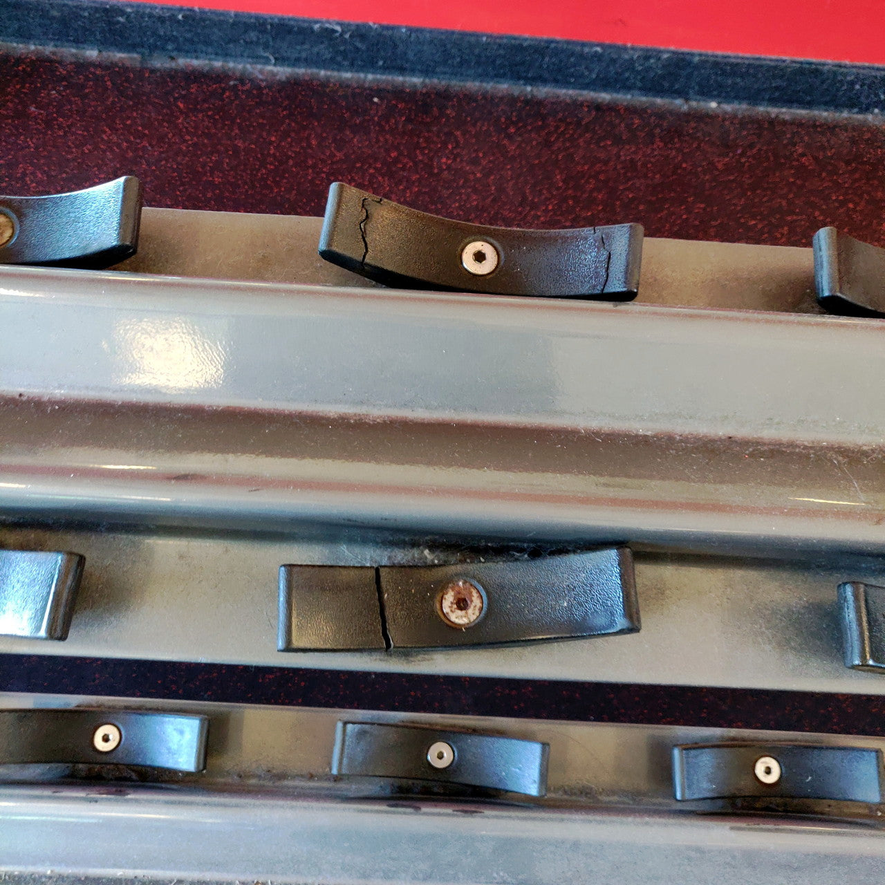 Pro-Style GP Urethane Dumbbell Set (5lb-100lb) with Matrix Twin 2-Tier Racks