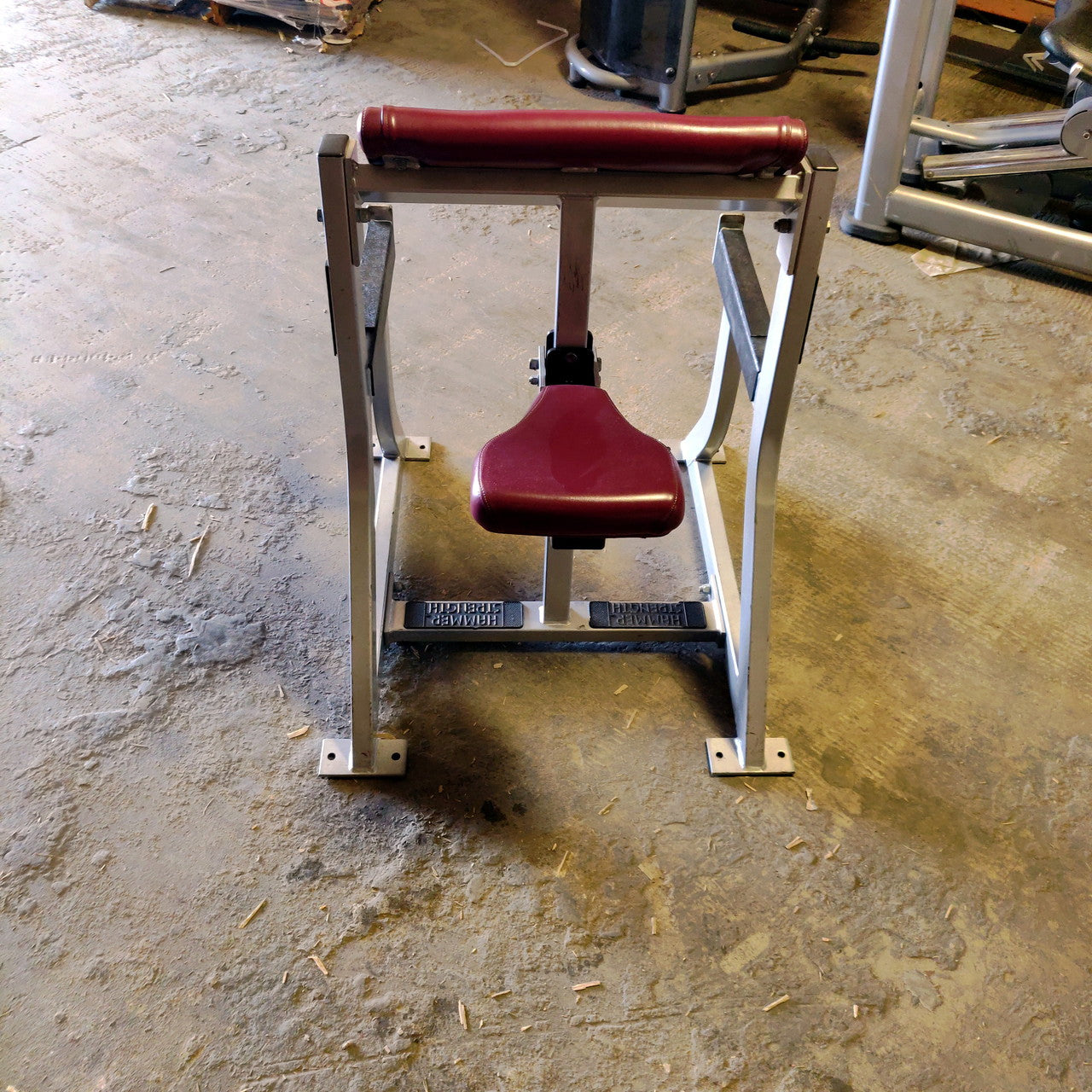 Hammer Strength Preacher Curl Bench