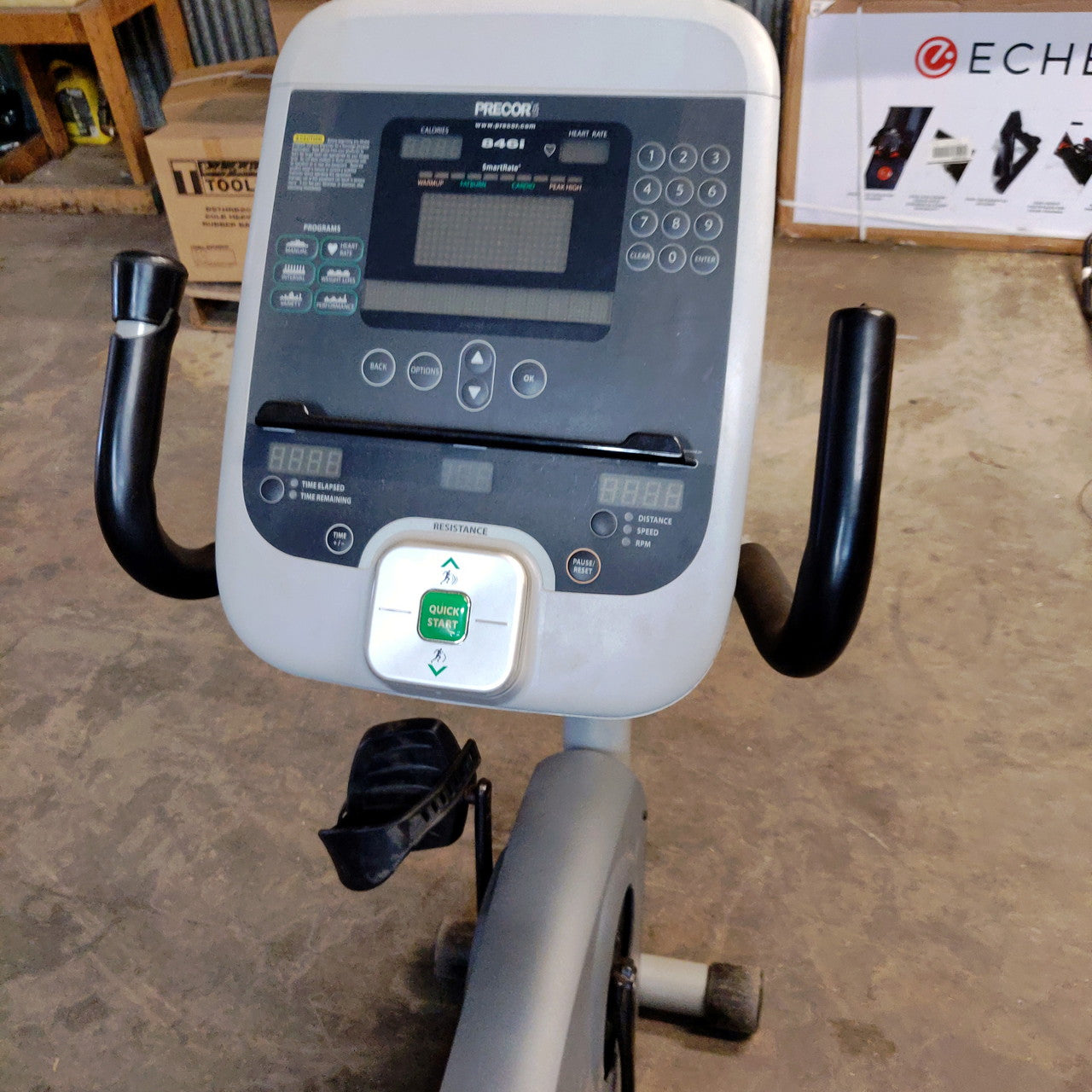 Precor 846i-R Experience Recumbent Exercise Bike