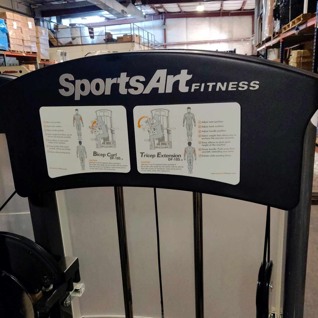 SportsArt DF205 Biceps Curl / Triceps Extension