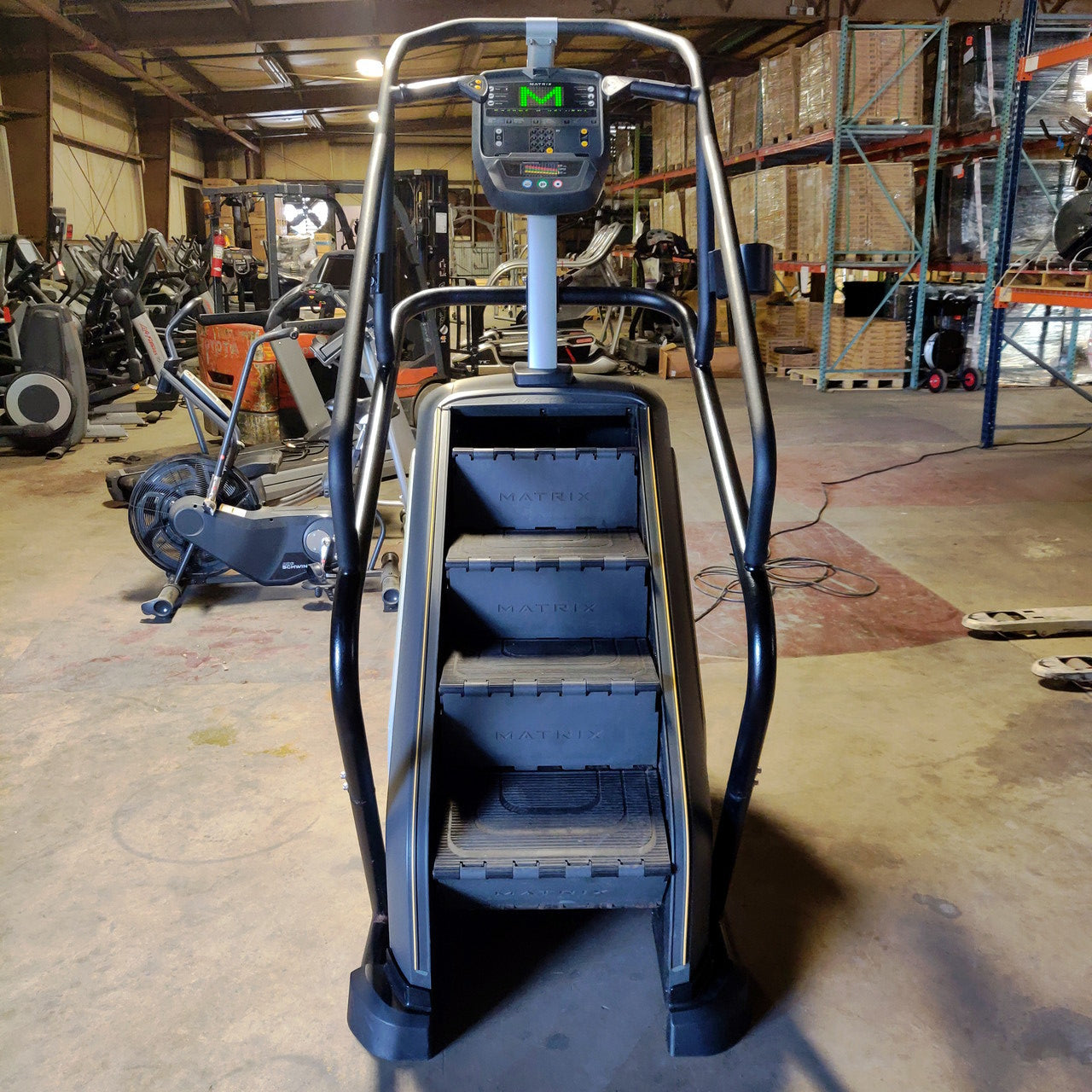 Matrix C3x ClimbMill Stair Climber with Dot Matrix LED Console