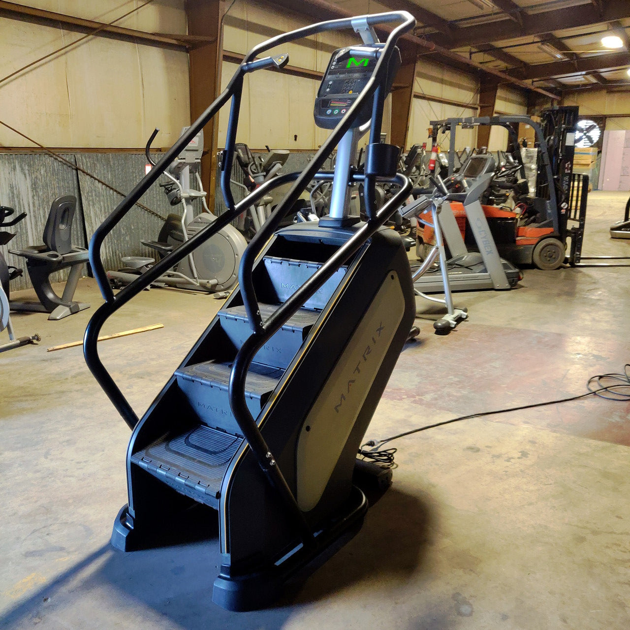 Matrix C3x ClimbMill Stair Climber with Dot Matrix LED Console