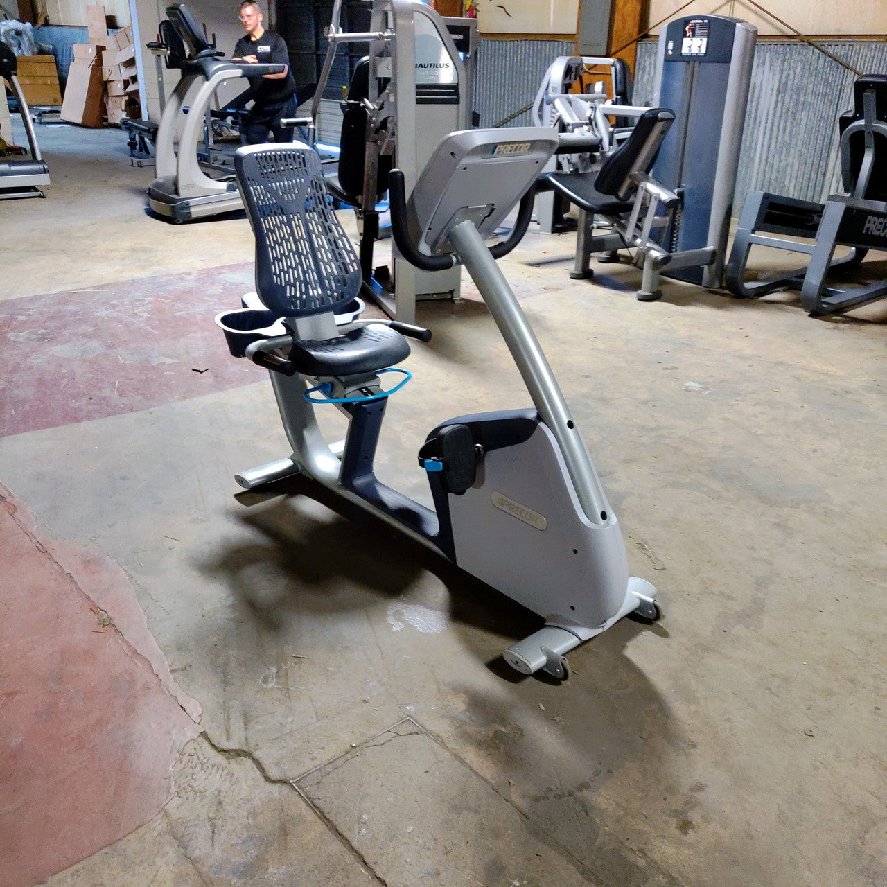 Precor RBK 815 Recumbent Bike w/P10 Console