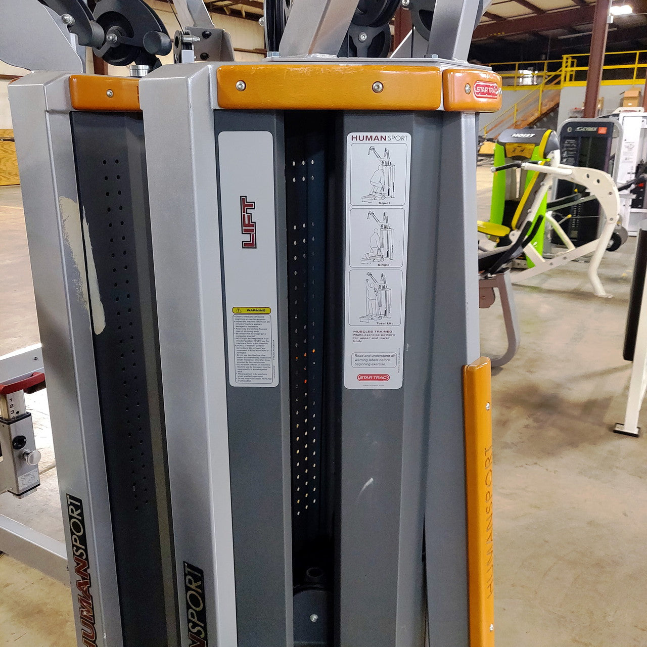 Star Trac Humansport Pull Lift