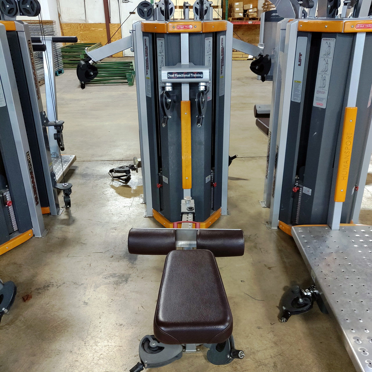 Star Trac Humansport Total Delts Lateral Dual Functional Trainer