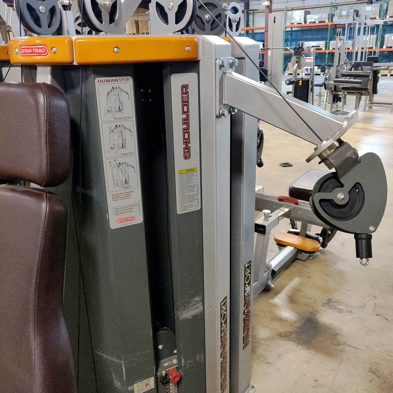 Star Trac HumanSport Shoulder Chest