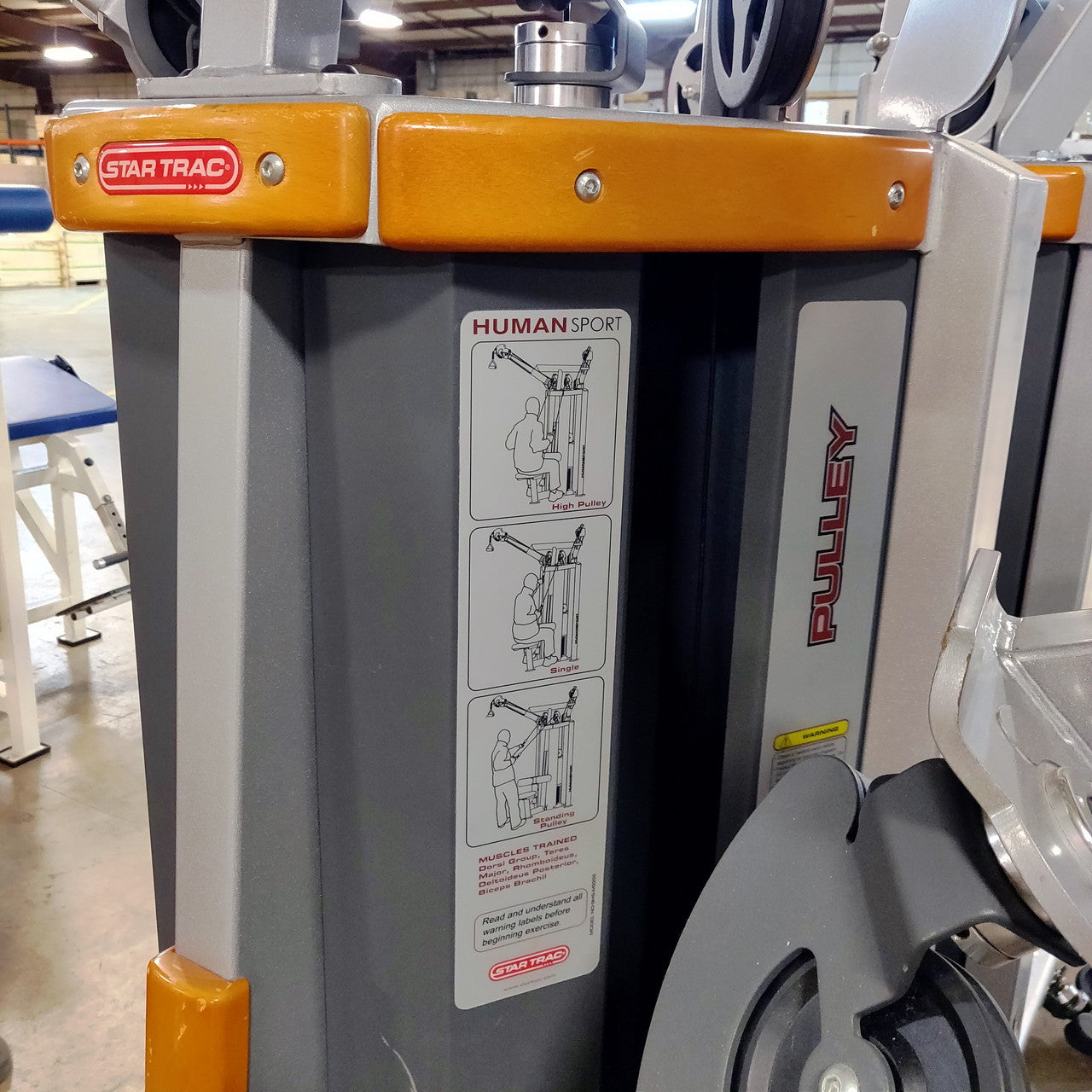 Star Trac HumanSport Lat Pulley