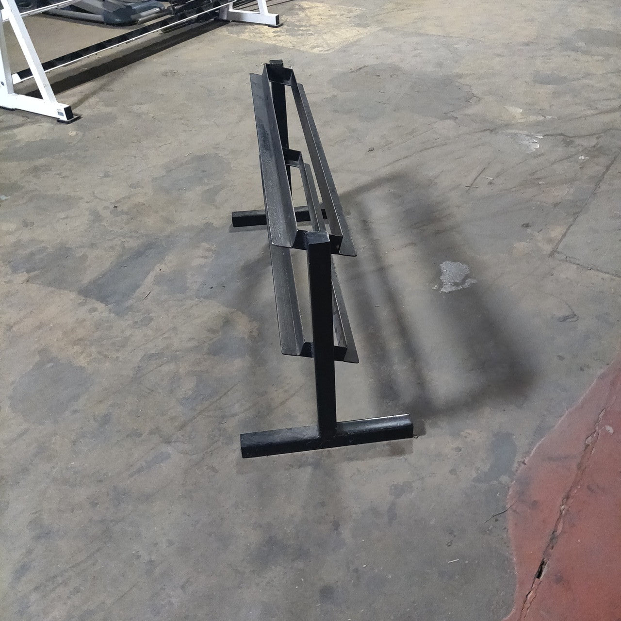 Two Tier Dumbbell Rack Gym Storage (NEEDS DIMS)