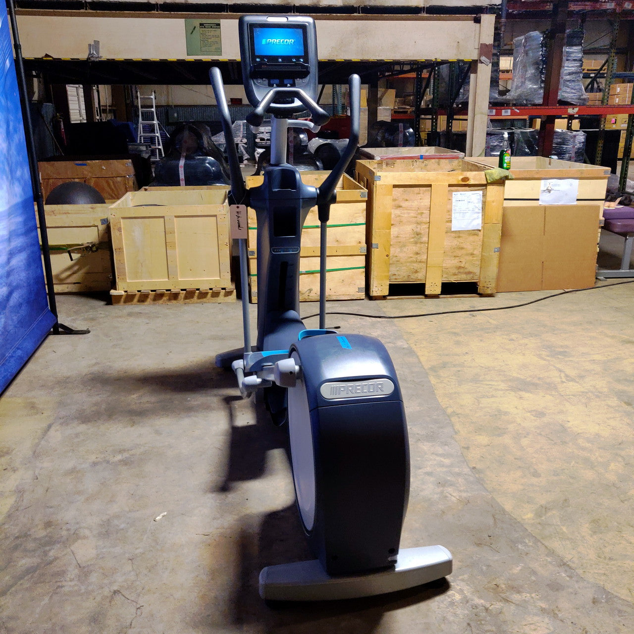 Precor EFX 865 Elliptical w/Converging Crossramp + p62 Console