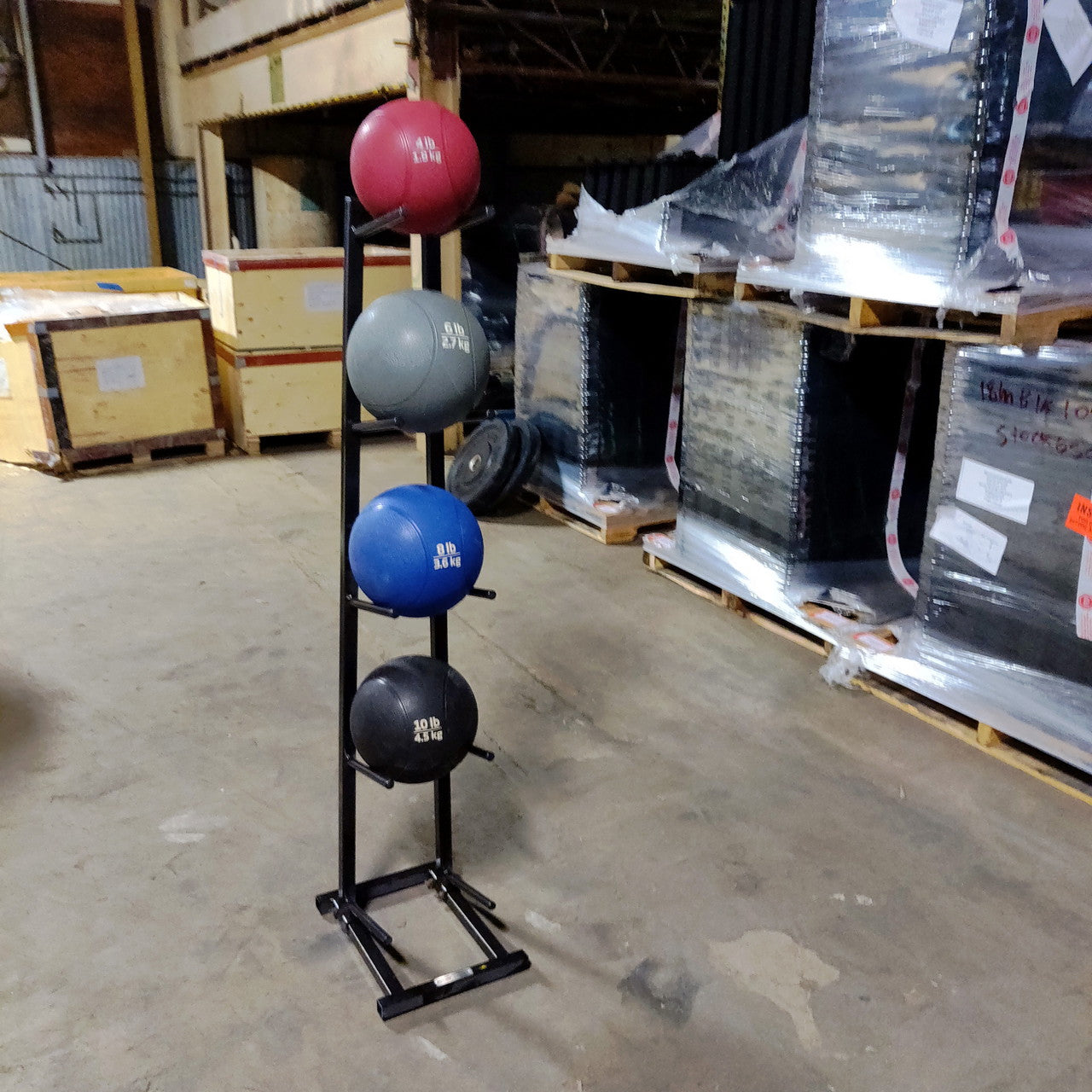 Medicine Ball Set w/ Rack