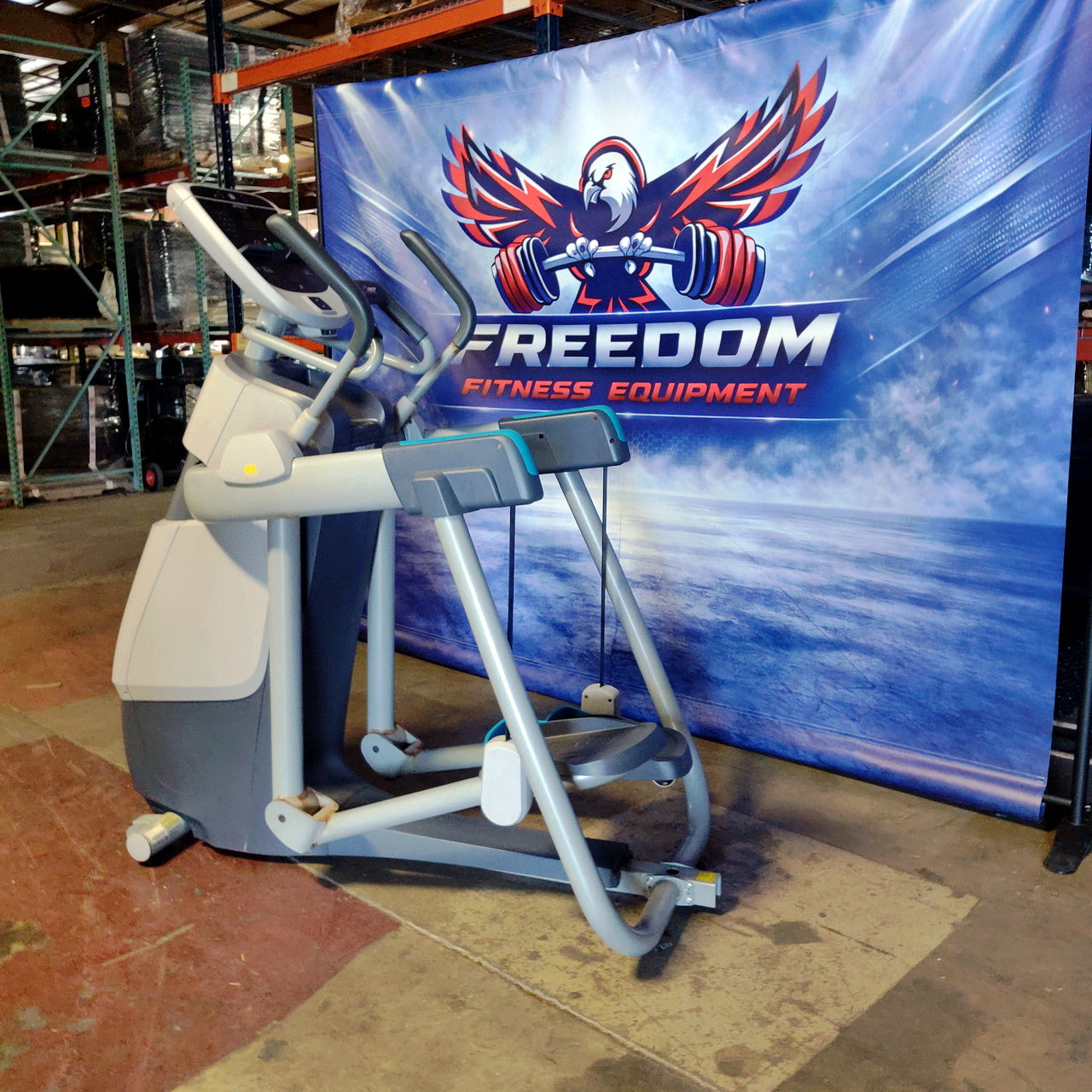 Precor AMT 813 w/ P10 Console – Adaptive Motion Trainer for Low-Impact Full-Body Cardio