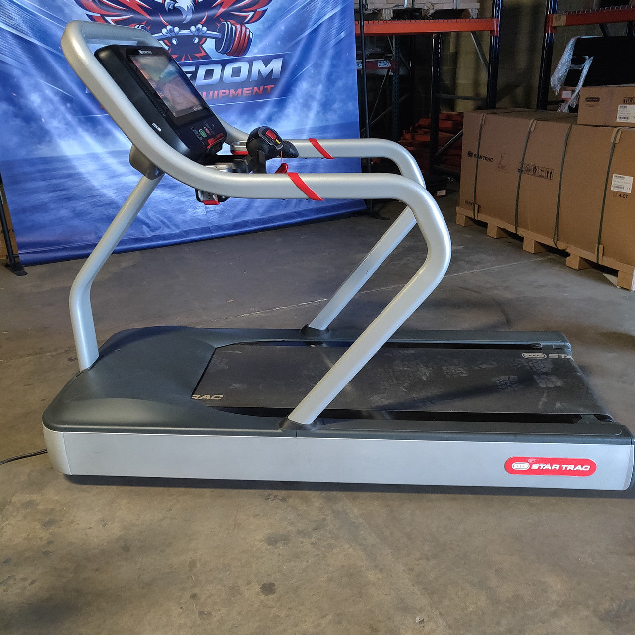 Star Trac 8TR Treadmill w/ Embedded Touchscreen Console