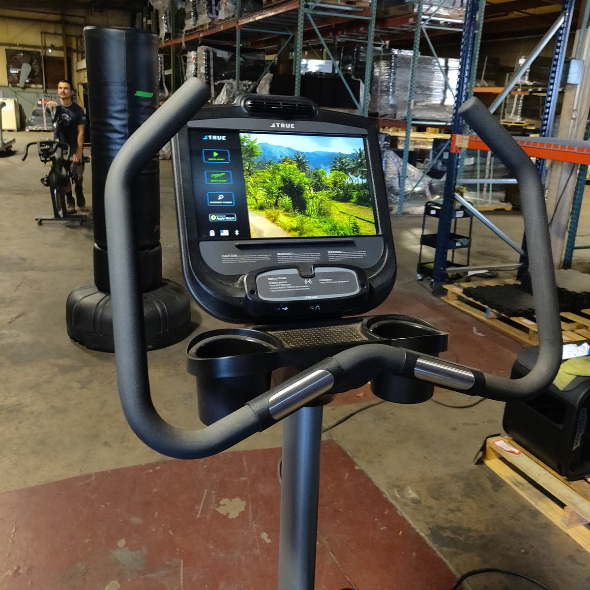 True Fitness Traverse Lateral Trainer w/16" Envision Console