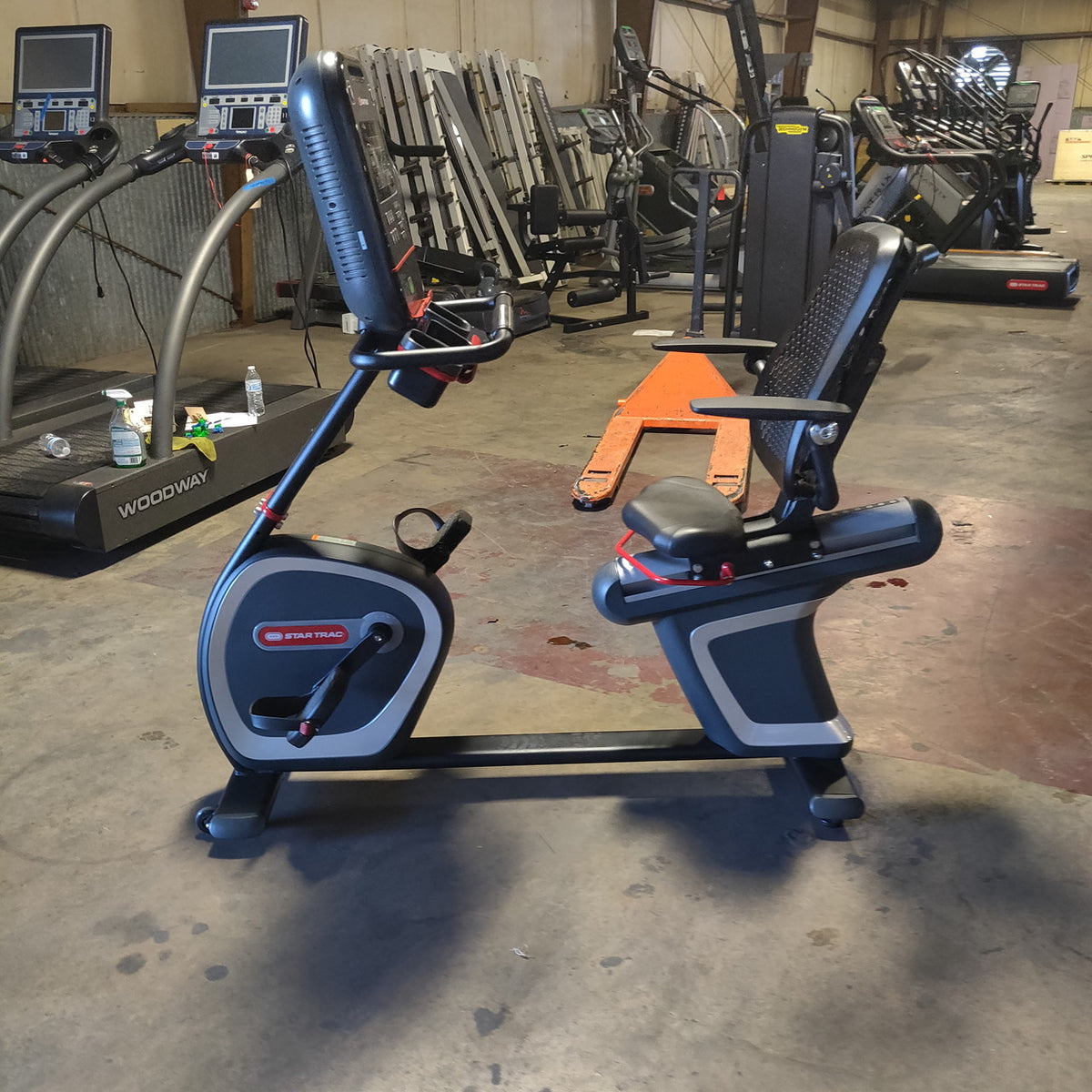 Star Trac 8 Series Recumbent Bike w/ LCD Console
