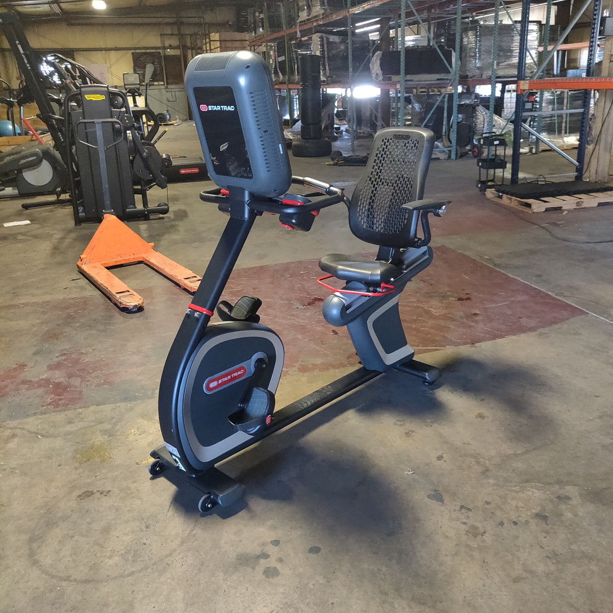 Star Trac 8 Series Recumbent Bike w/ LCD Console