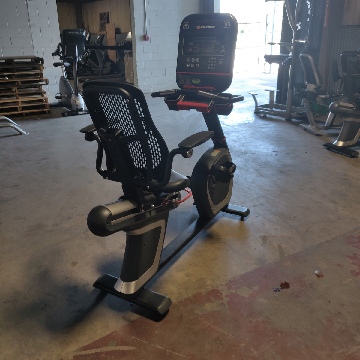 Star Trac 8 Series Recumbent Bike w/ LCD Console