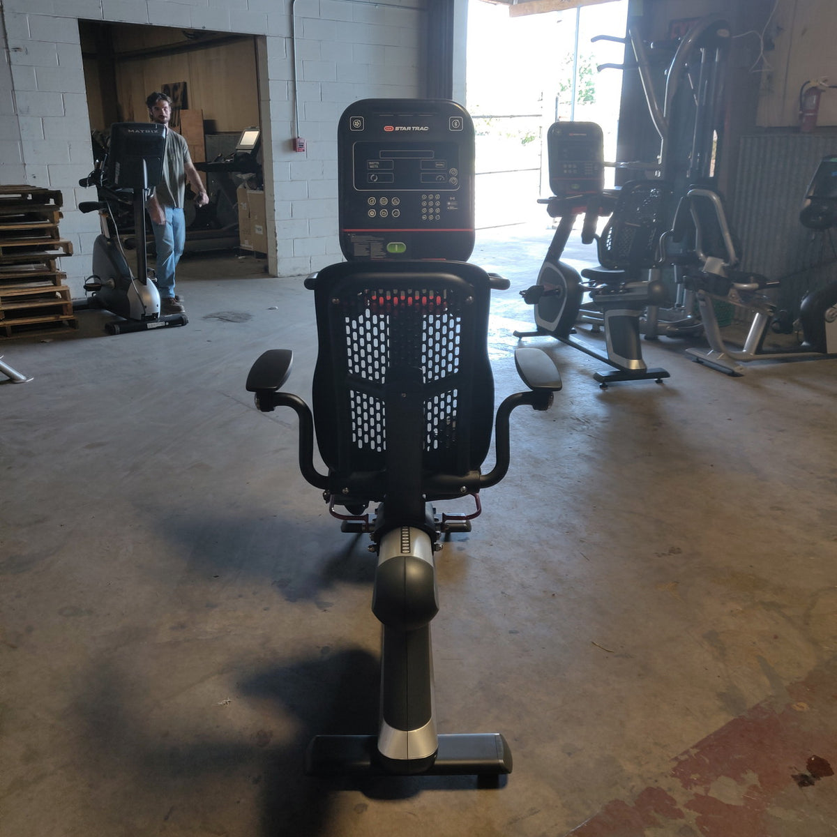 Star Trac 8 Series Recumbent Bike w/ LCD Console