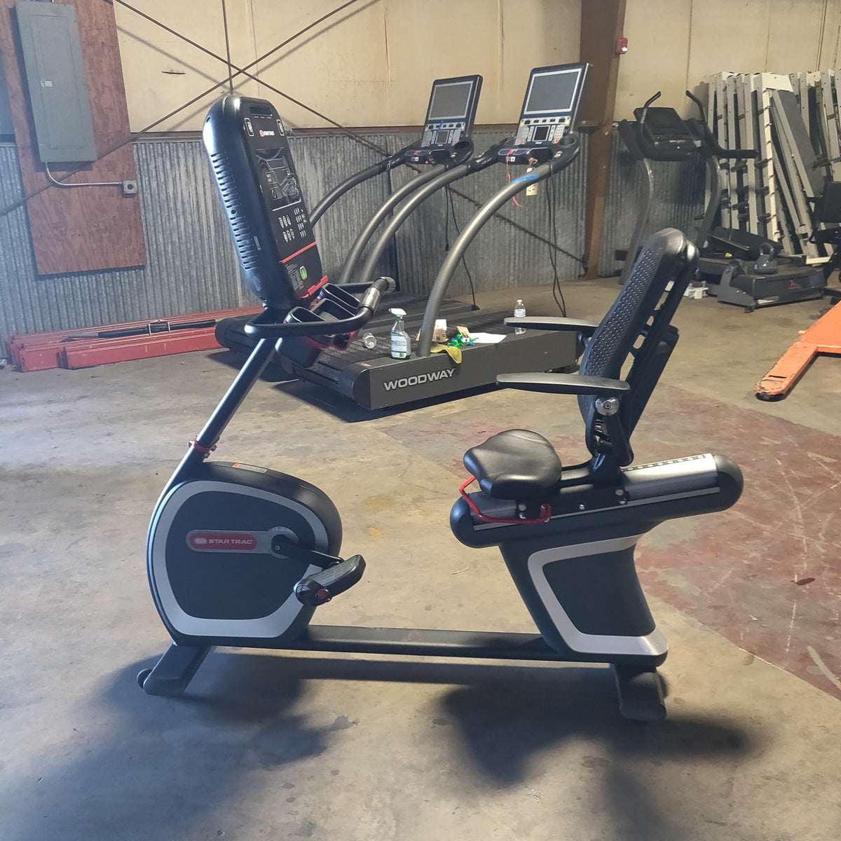 Star Trac 8 Series Recumbent Bike w/ LCD Console