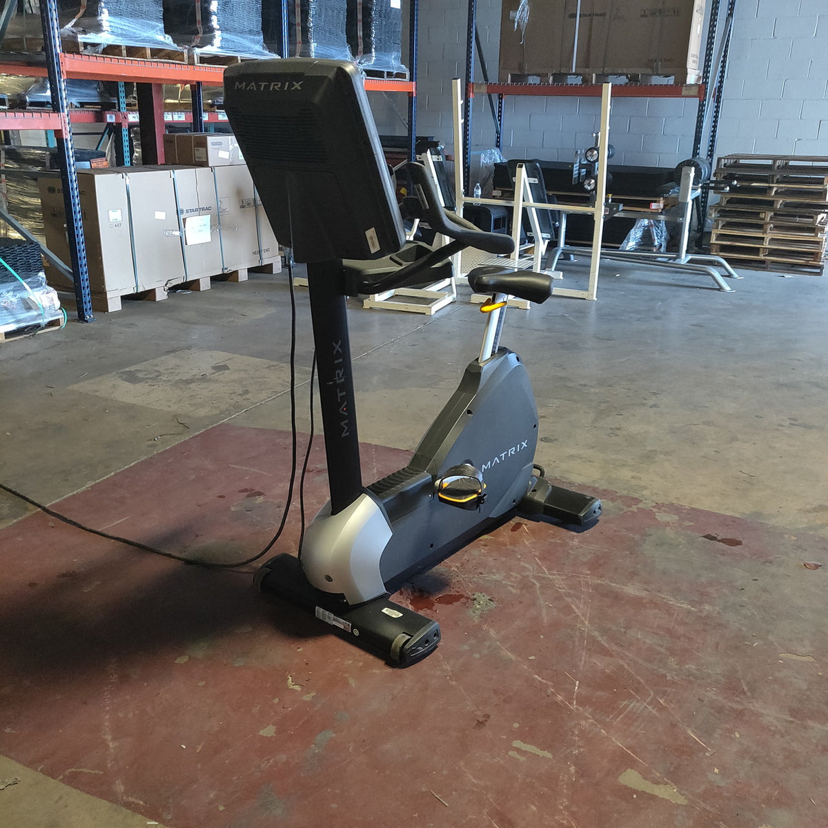 Matrix Endurance Upright Bike w/Premium LED Console