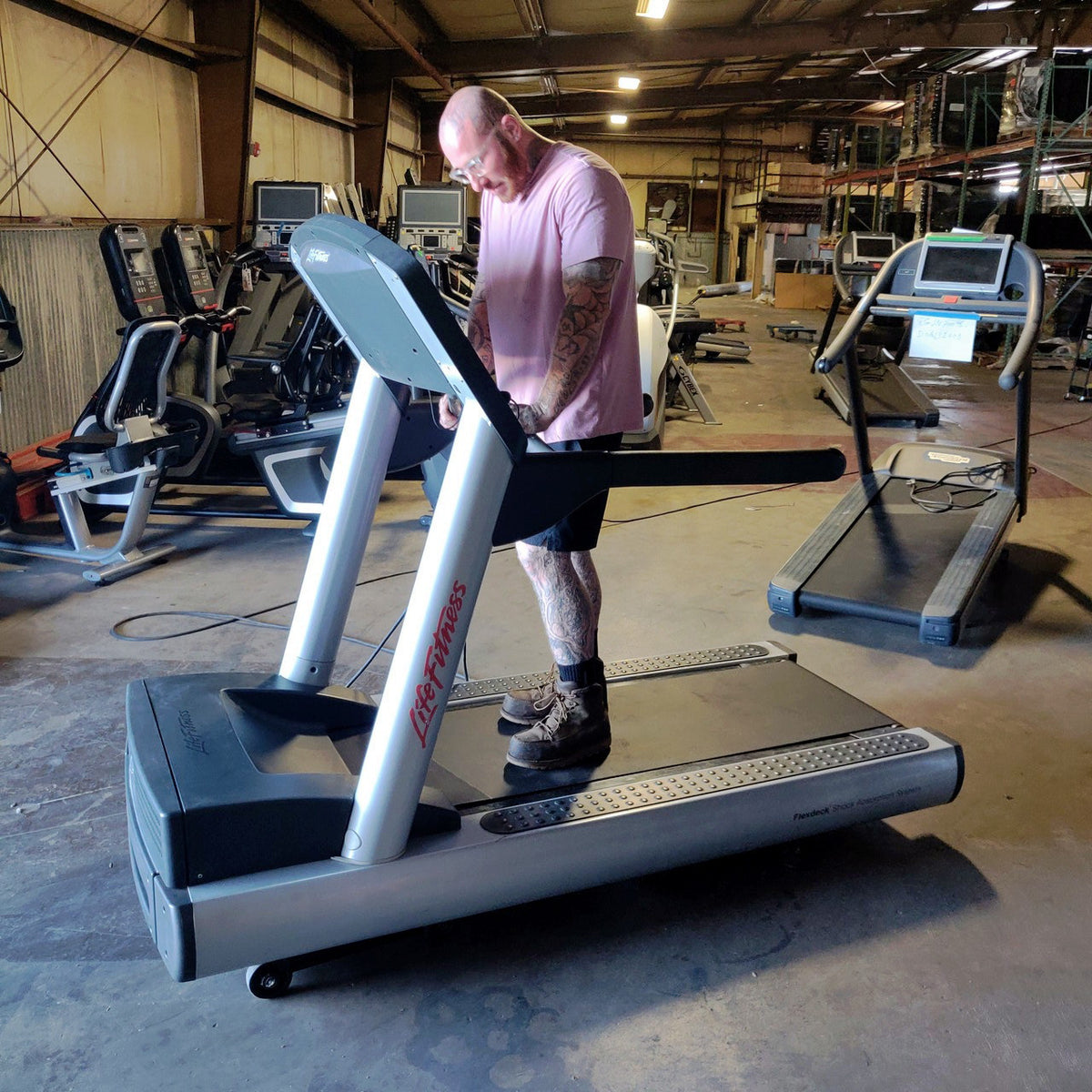 Refurbished Life Fitness Integrity Series Treadmill CLST